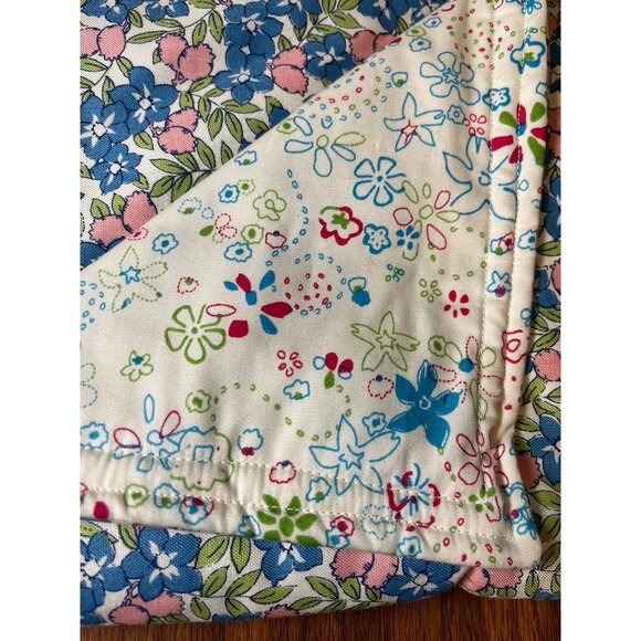 Retro Floral Place Mats Reversible 17" Colorful Boho Western Chic Hippie Indie - Picture 3 of 8